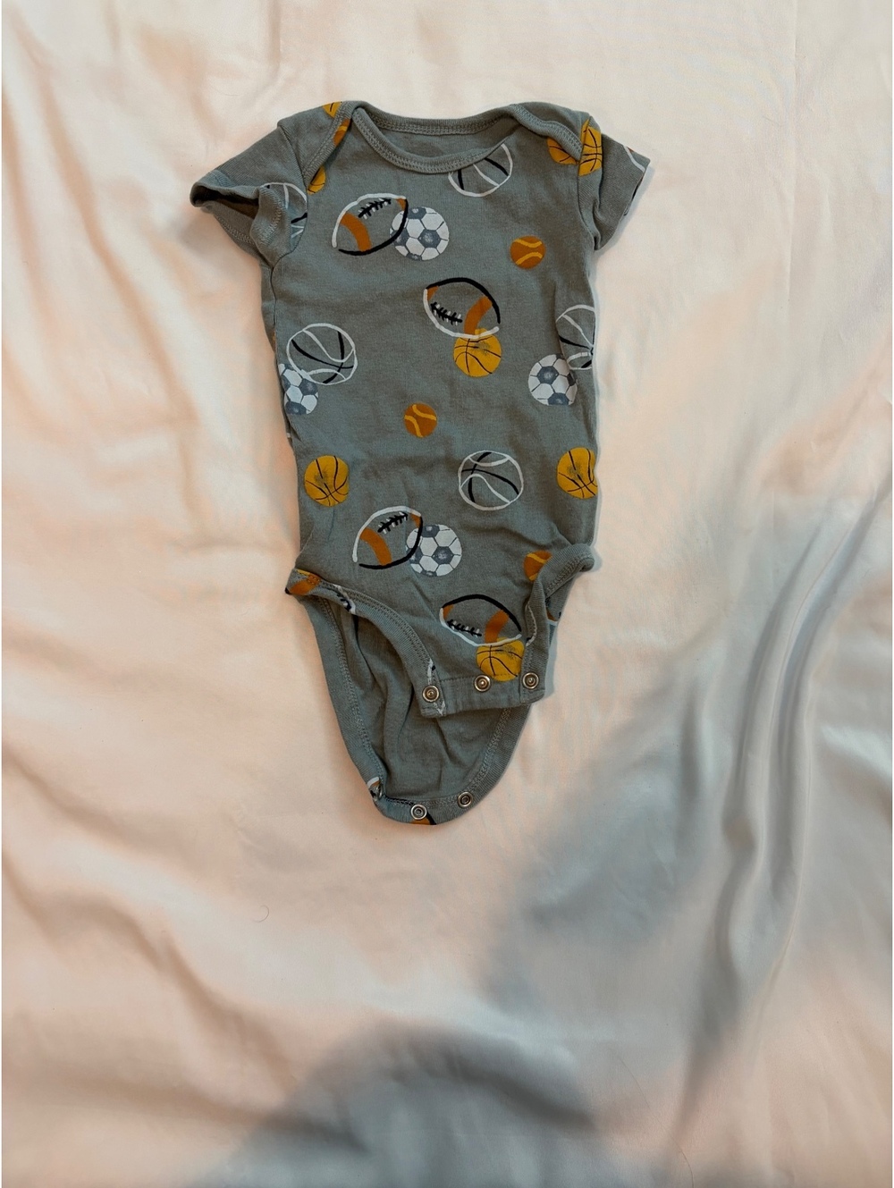 Carter's 6M Baby One piece with Sports Ball Print